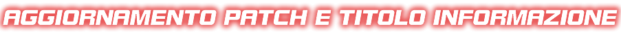 Patch & Title Update Information